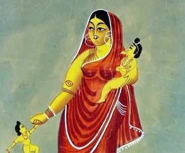 folk art of Shashthi